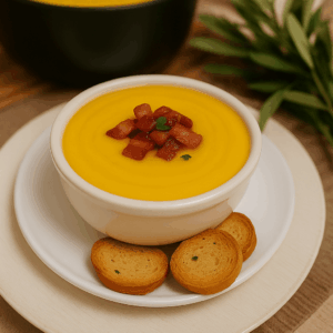 Sopa Premium com Queijo Cremosa +Brinde