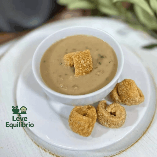 Sopa Caldo de Feijão Branco com Calabresa e Bacon +Brinde